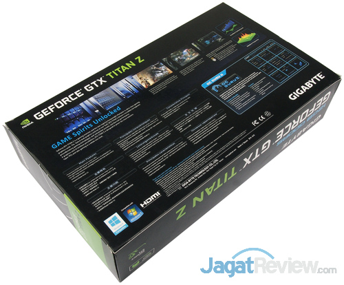 gigabyte nvidia gtx titan z rear box