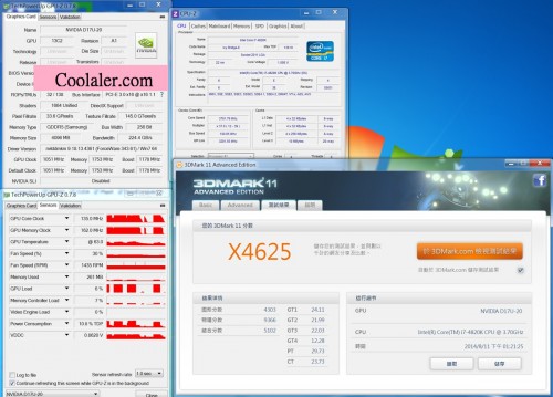 nvidia gtx 870 3dmark 11 x