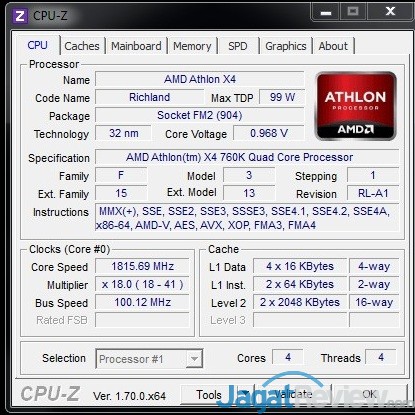 Hands-On Review Prosesor Athlon X4 760K: Quad Core Richland Murah Tanpa ...