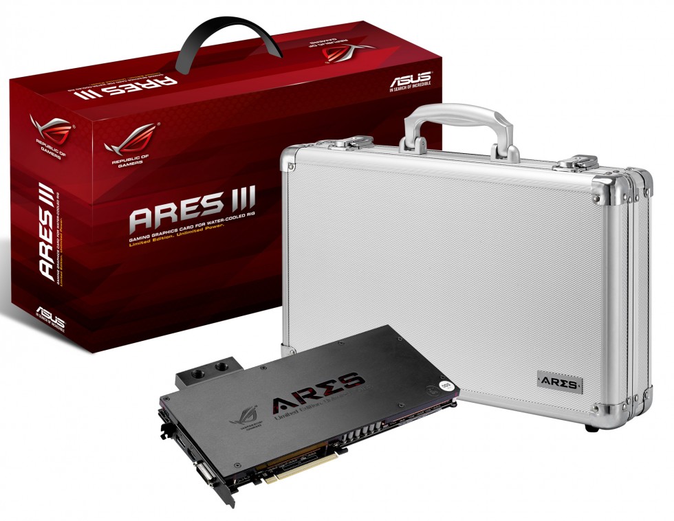 ASUS ROG Ares III worlds fastest watercooled gaming graphics card