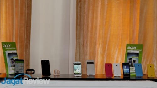 Beberapa produk smartphone Liquid dari Acer.