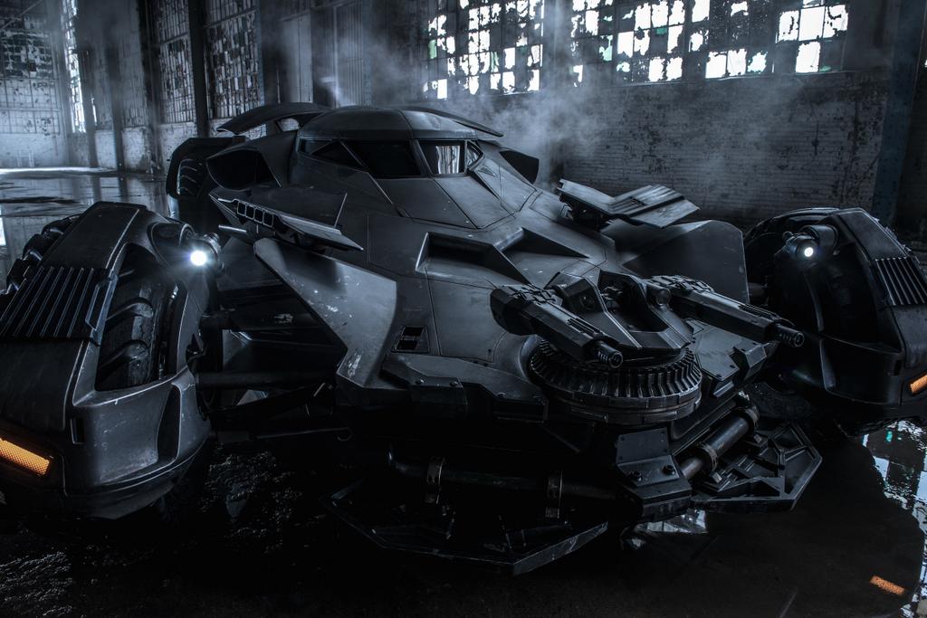 Batman v Superman Batmobile Image Front