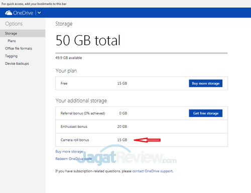 OneDrive Storage