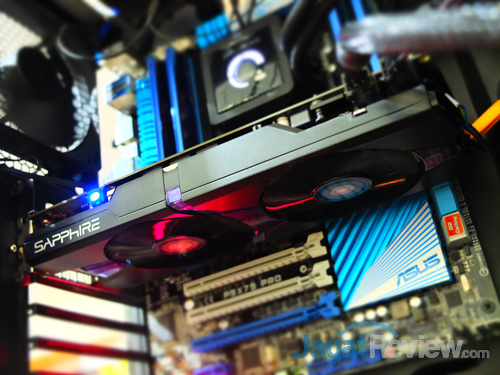 sapphire dual-x amd radeon r9 285 on system