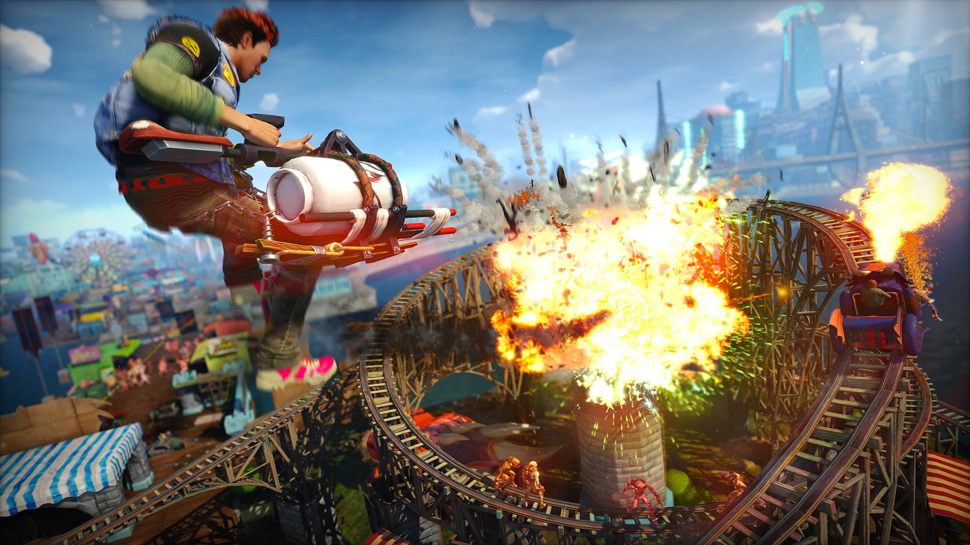 Microsoft Bantah Rumor Sunset Overdrive versi PC 5 sunset overdrive1