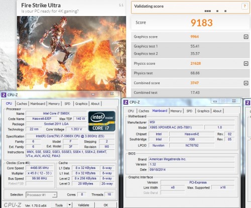 Hands-on Review 3DMark Fire Strike Ultra: Benchmark 4K Pertama Dunia 3 FSU_45Ghz