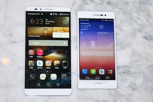 Huawei Ascend Mate 7 and P7