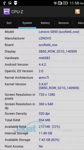 Review Lenovo S850: Smartphone Android Quad Core untuk Gaya 4 Lenovo S850 - SoC