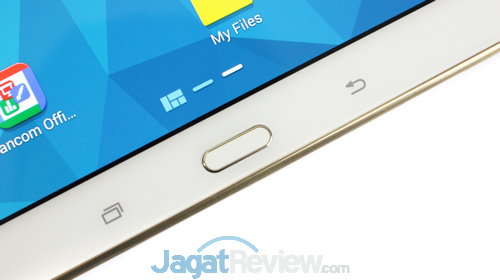 Review Samsung Galaxy Tab S 10.5: Tablet Android Tipis dengan Layar Tajam 16 Tombol Home fisik tetap tersedia