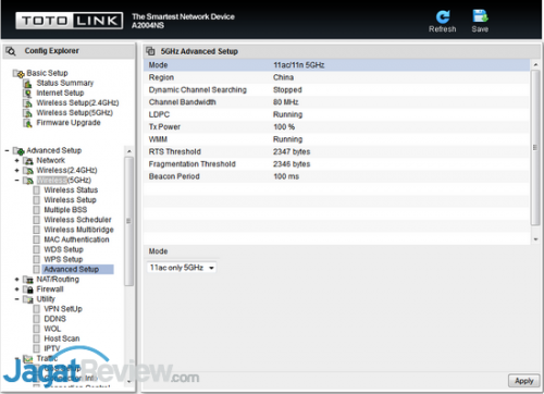 TotoLink A2004NS - SS 05
