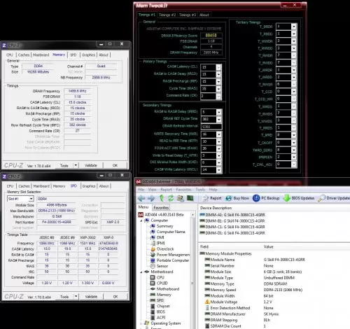 Review G.Skill Ripjaws 4 DDR4-3000Mhz CL15 16GB Kit (4x4G): Kencang dengan Timing Ketat 4 Timing Lengkap dari XMP G.SKill RIpjaws 4