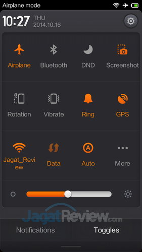 Xiaomi Redmi 1S - Notification Drawer