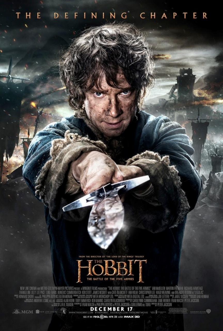 Autodesk Terus Dukung Visual Efek untuk Film-Film Box Office 5 hobbit battle five armies bilbo poster