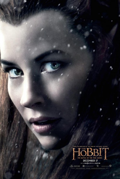 Poster Karakter hobbit-battle-five-armies-tauriel-poster