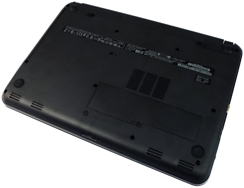 hp 14-r021tu bottom side