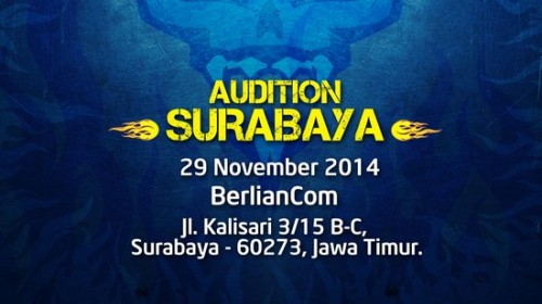 Poster AUDITION Surabaya R