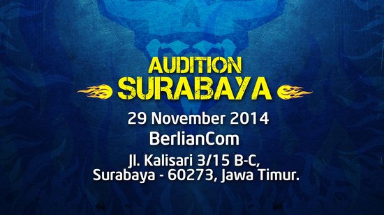 Poster AUDITION Surabaya R