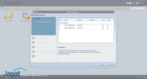 Review Thecus N2310: NAS 2-Bay Ringkas dengan Fitur Konfigurasi Cepat 4 Thecus N2310 - SS 03