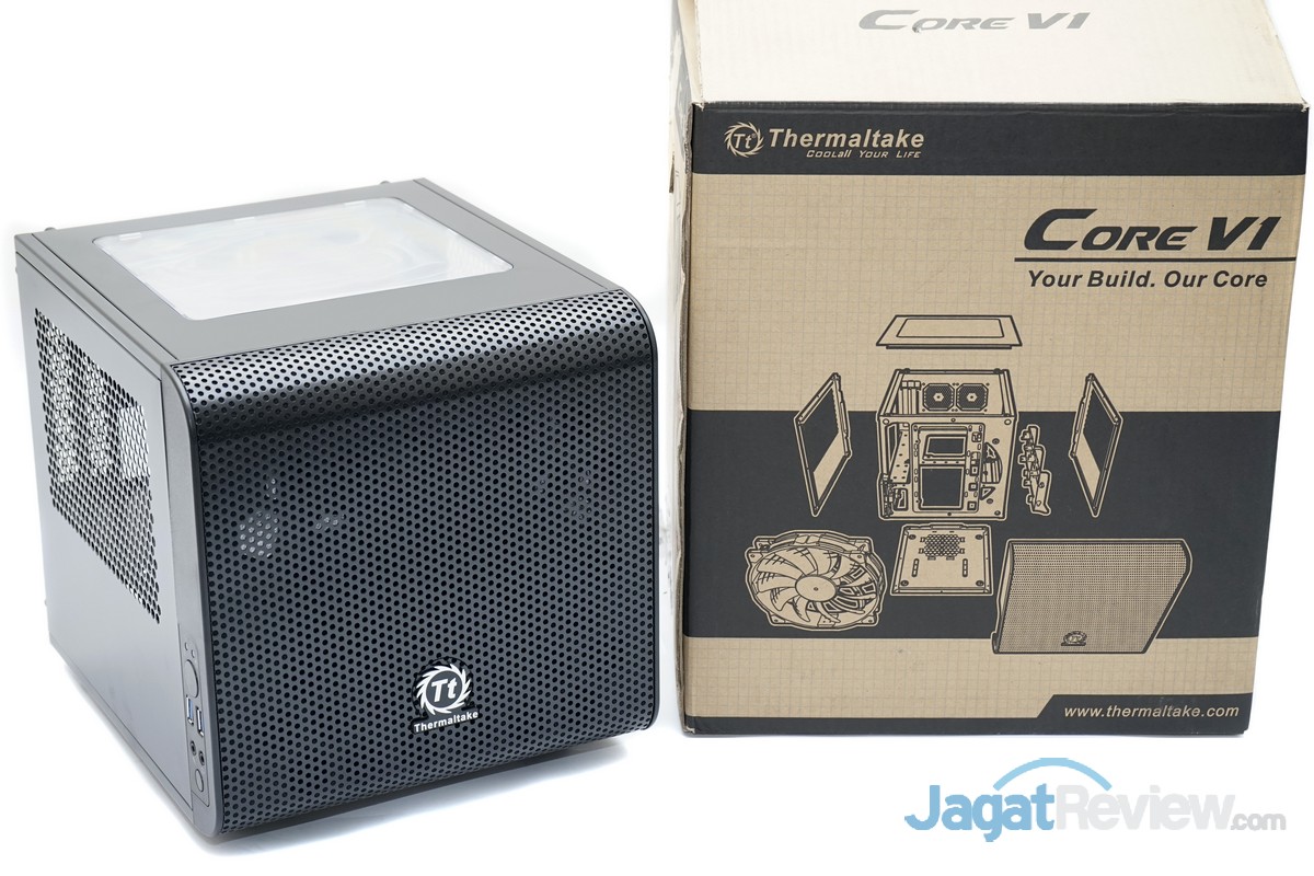 Preview Casing Mini-ITX Thermaltake Core V1 11 Thermaltake Core V1 1