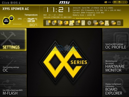Review Motherboard MSI X99S XPOWER AC: Lengkap, Mewah, Overclockable 1 X99SXPOWER_BIOS_01