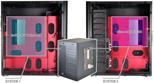 Lian Li Perkenalkan Casing Baru yang Dapat Menampung Dua Sistem 2 d666-f-000