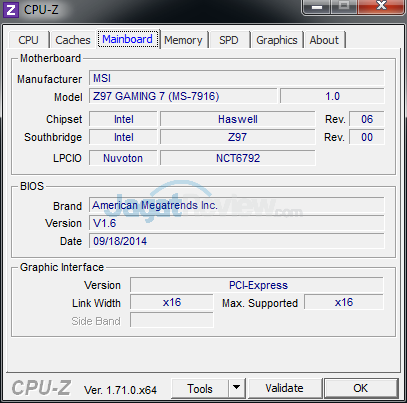 Review MSI Z97 Gaming 7: Siap Tenagai PC Gaming Modern 19 msi z97 gaming 7 cpuz 03