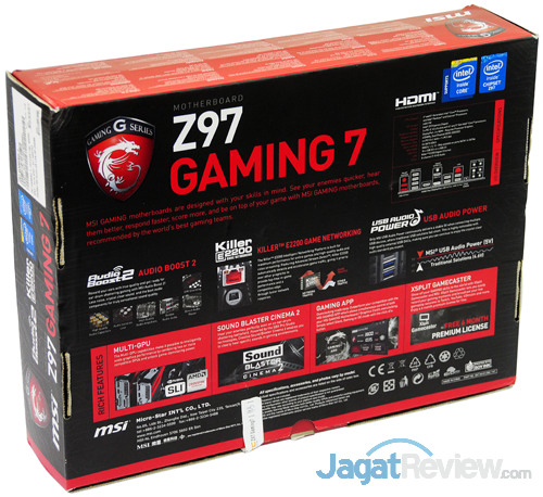 Review MSI Z97 Gaming 7: Siap Tenagai PC Gaming Modern 2 msi z97 gaming 7 rear box