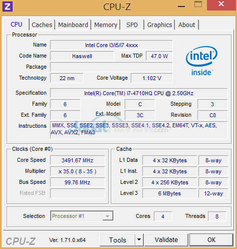 Review NVIDIA GeForce GTX 860M (Maxwell): Tenaga "750 Ti" di Notebook 2 nvidia geforce gtx 860m cpuz 01