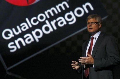 Qualcomm Chief Operating Officer Steve Mollenkopf speaks at the LG G2 smart presentation in New York