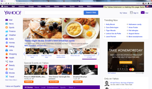 Yahoo akan Jadi Search Engine Utama untuk Firefox 13 yahoo search