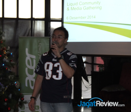 Acer Perkenalkan Gelang Pintar Penjaga Kebugaran 2 Fabiant Kayatmo, Senior Product Manager SmarthandHeld Acer Indonesia