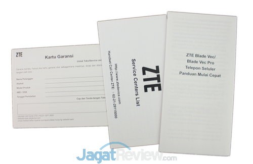 Paket Penjualan ZTE Blade Vec Pro 5