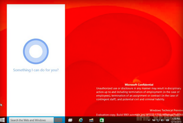 windows 10 cortana