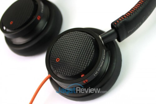 Driver headphone dilapisi besi yang kokoh 