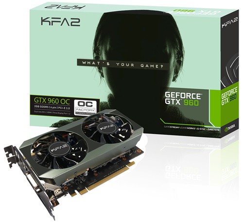 GALAX KFA2 GTX 960 OC - 1165 1228 - 7010