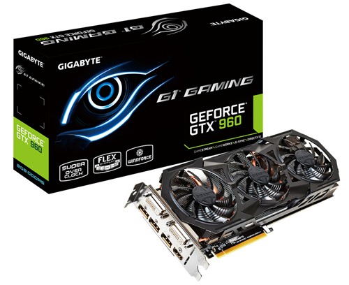 GIGABYTE GTX 960 G1 GAMING - 1241 1304 - 7010
