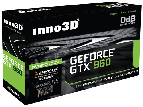 INNO3D GTX 960 OC - BOX