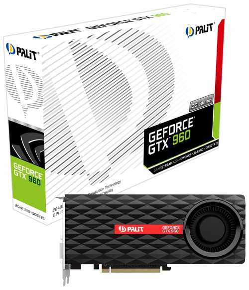 PALIT GTX 960 OC - 1165 1228 - 7200