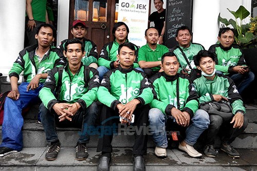 Ngojek Praktis dengan Go-Jek 3 Para Pengemudi GoJek