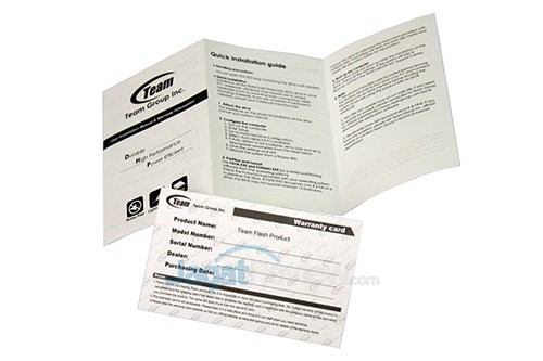 Team Dark L3 - Manual dan Kartu Garansi