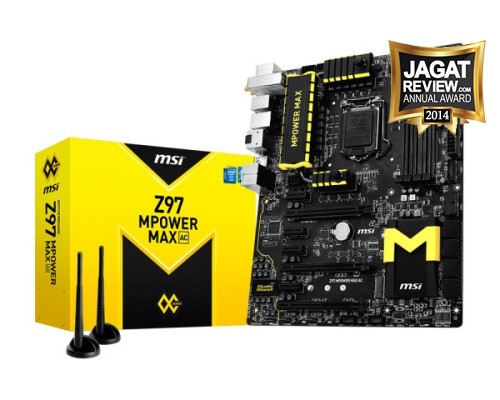 JagatReview 2014 Overclocking Award: Motherboard LGA 1150 2 Z97MPOWERMAX_GOLD