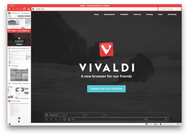 Mantan CEO Opera Luncurkan Browser Vivaldi 15 vivaldi browser