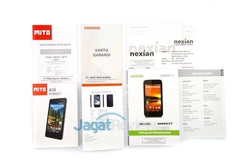 Review Android One: Smartphone Android Lollipop Murah 12 Manual dan Garansi