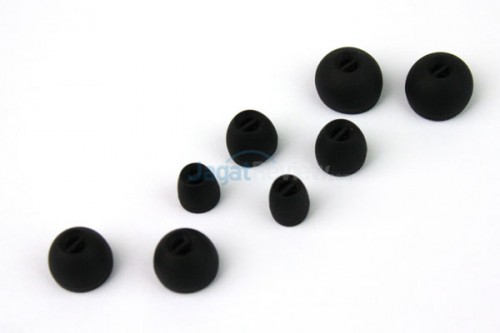 Review Sennheiser CX 5.00i: Suara Indah Berbalut Kemasan Elegan 7 Karet isolasi disediakan dalam beberapa ukuran