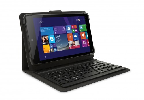 HP Bluetooth Keyboard Case T800 with Stream 8 Tablet, Right Facing Hero