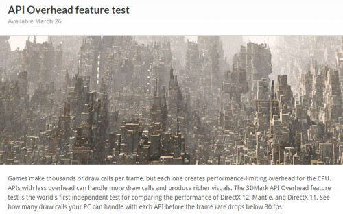 3DMark API Overhead Test