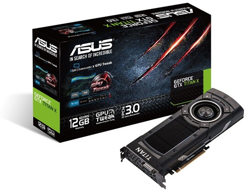 ASUS GEFORCE GTX TITAN X 1000 1075 7010