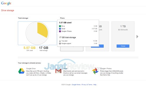 Google Drive Storage