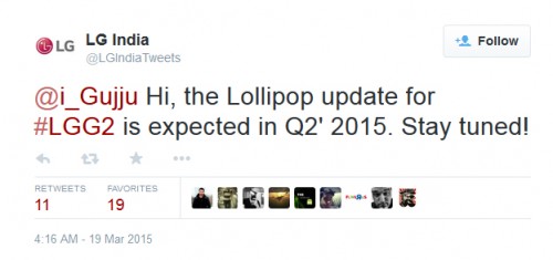 Update Lollipop untuk LG G2 Hadir Q2 2015 2 LG G2 Lollipop