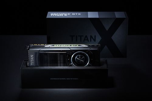 nvidia geforce gtx titan x packaging open